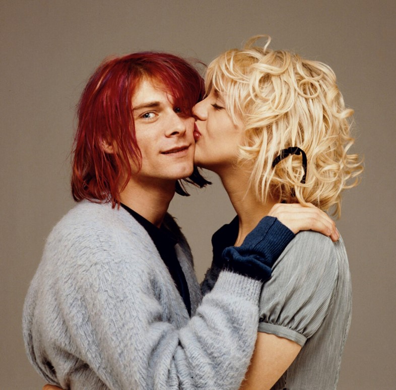 Kurt Cobain and Courtney Love, NY, 1992