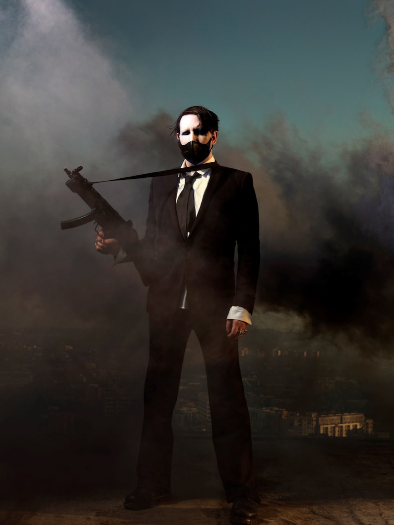 Marilyn Manson by Perou. 21 Years in Hell