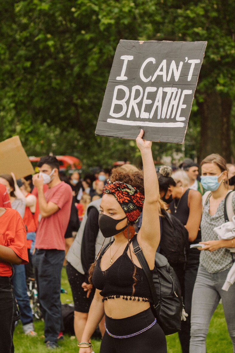 Black Lives Matter protest, London, June 3