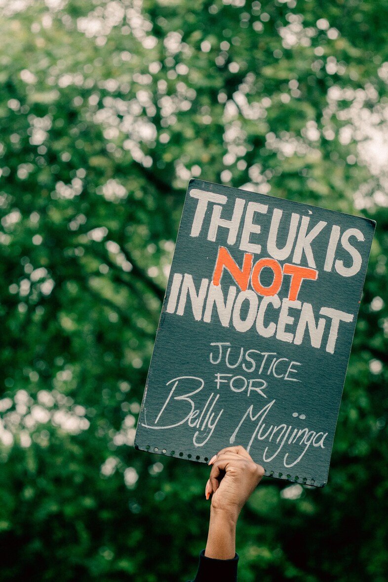 Black Lives Matter protest, London, June 3