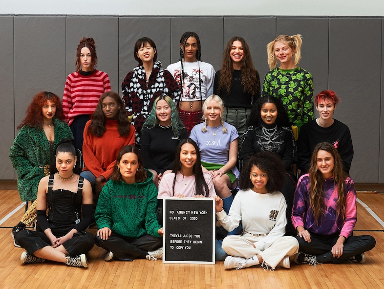 No Agency X-girl Class of 2020 t-shirt COVID-19 relief fund