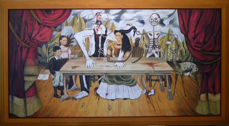 Frida Kahlo, The Wounded Table replica