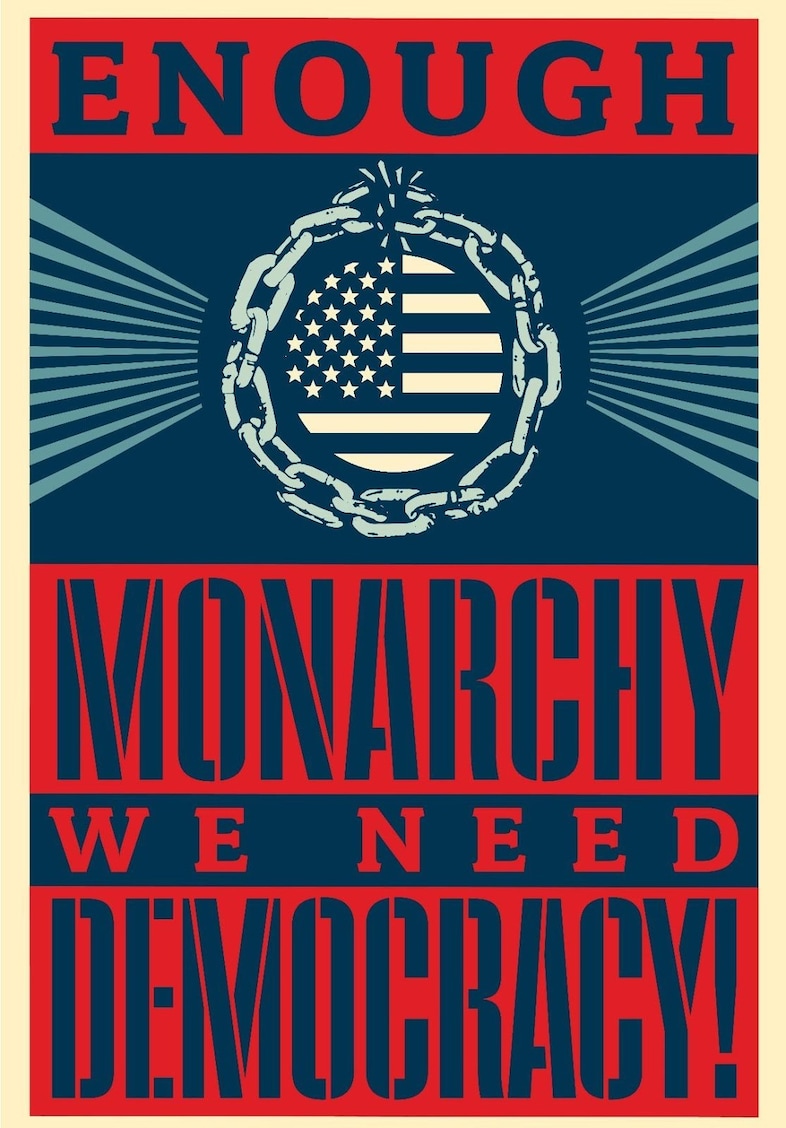 Shepard Fairey anti-trump artwork