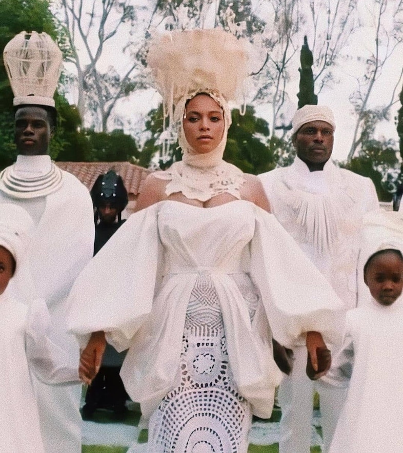 BEYONCE x ALON LIVNE Black Is King fashion looks 9