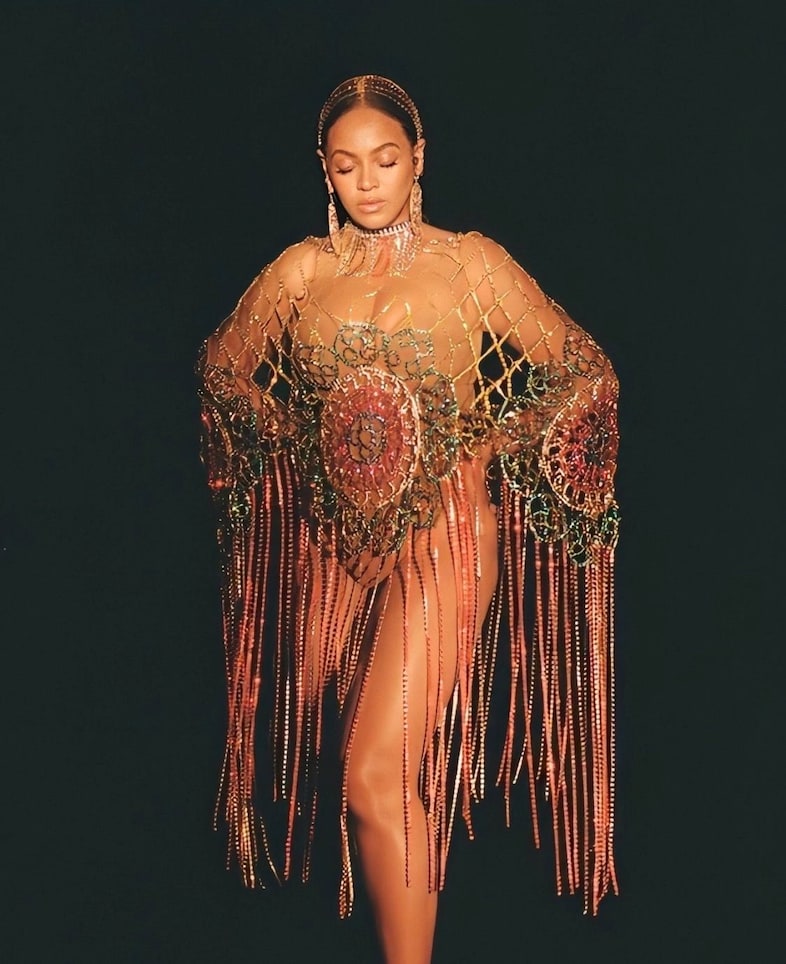 Beyonce Black is King Area look 17