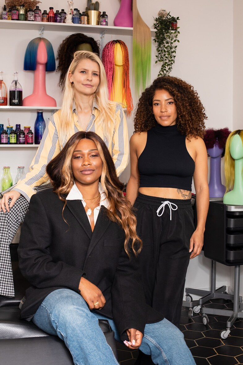 Alex Brownsell, Alisha Dobson, Sharmadean Reid