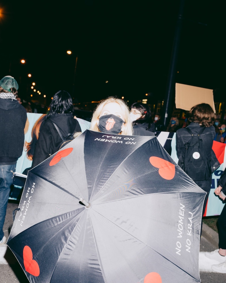 Poland’s abortion law ruling protest 11 10