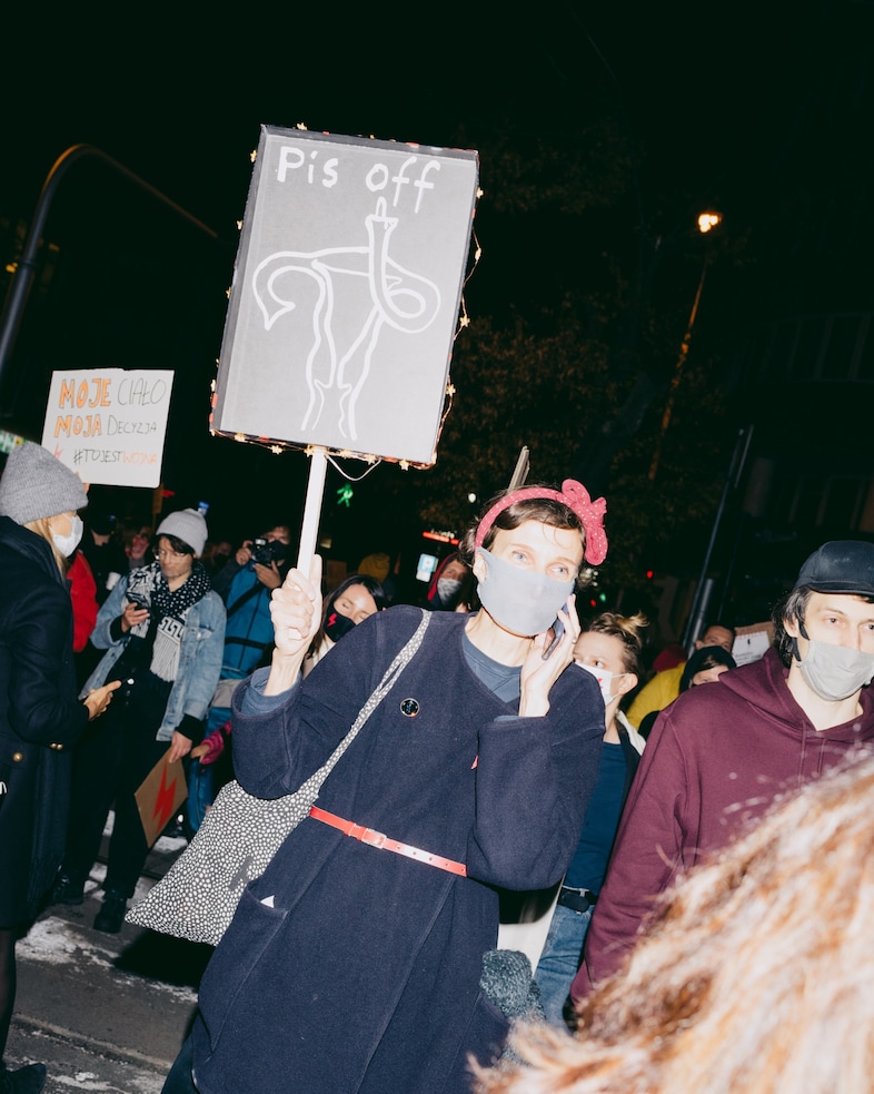 Poland’s abortion law ruling protest 12 11