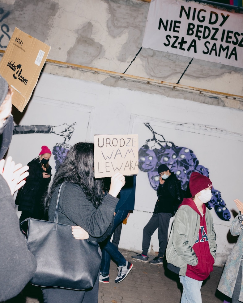 Poland’s abortion law ruling protest 23 22
