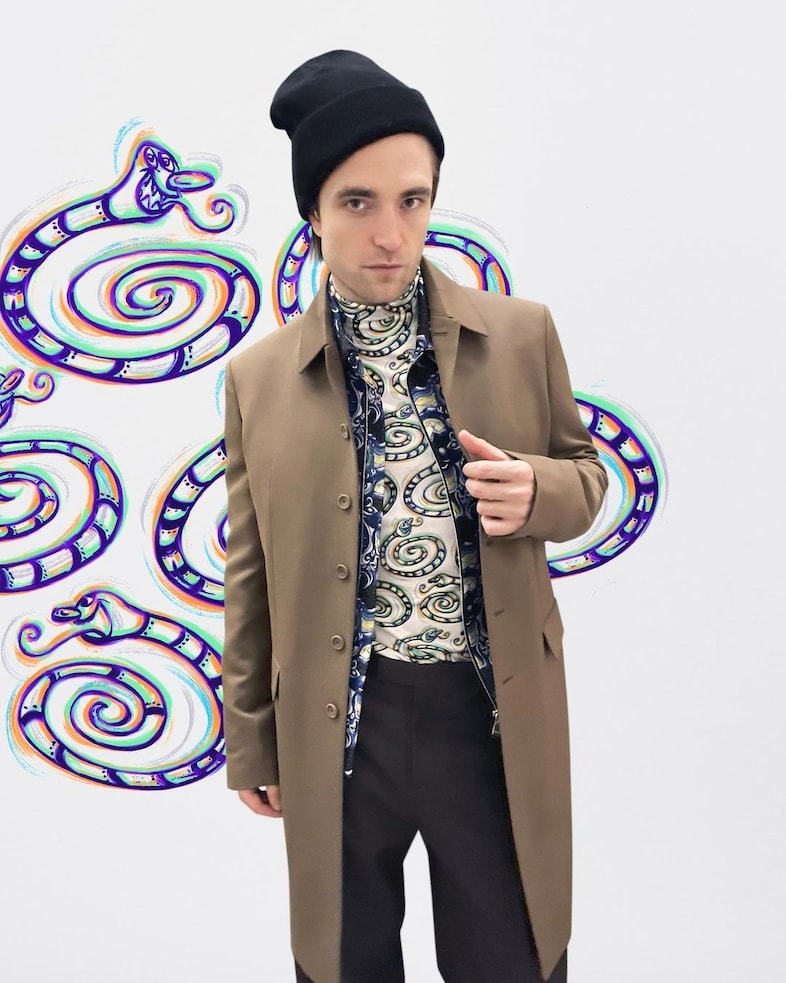 Dior Mens AW21 Kim Jones Robert Pattinson 3