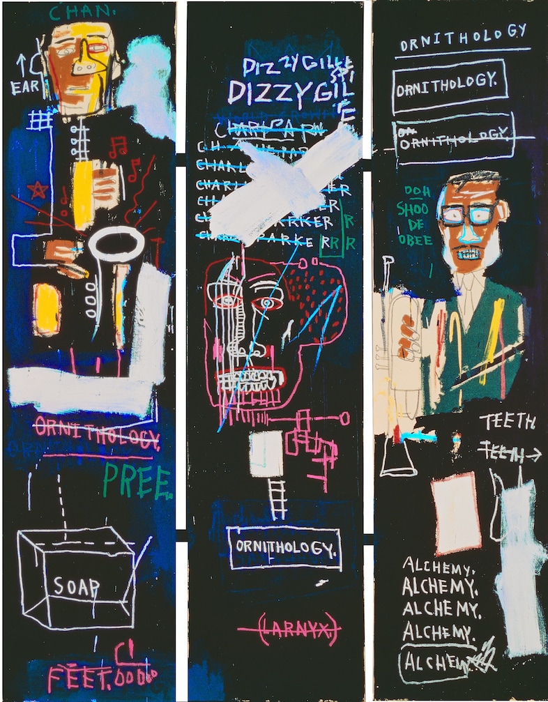 Jean-Michel Basquiat, “Horn Players” (1983)