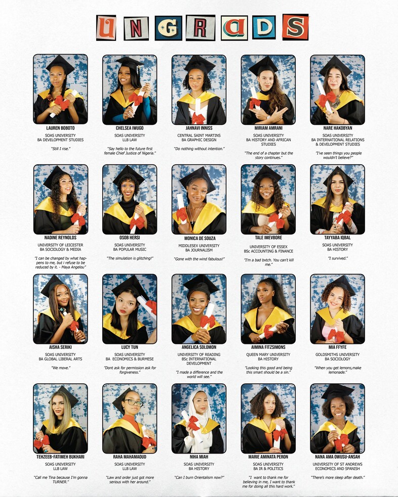 Aisha Seriki, Ungrads (2020) 11