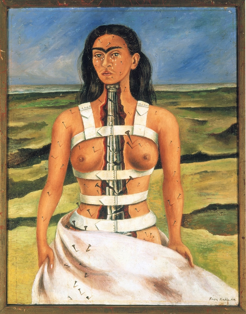 Frida Kahlo, “The Broken Column” (1944) 6