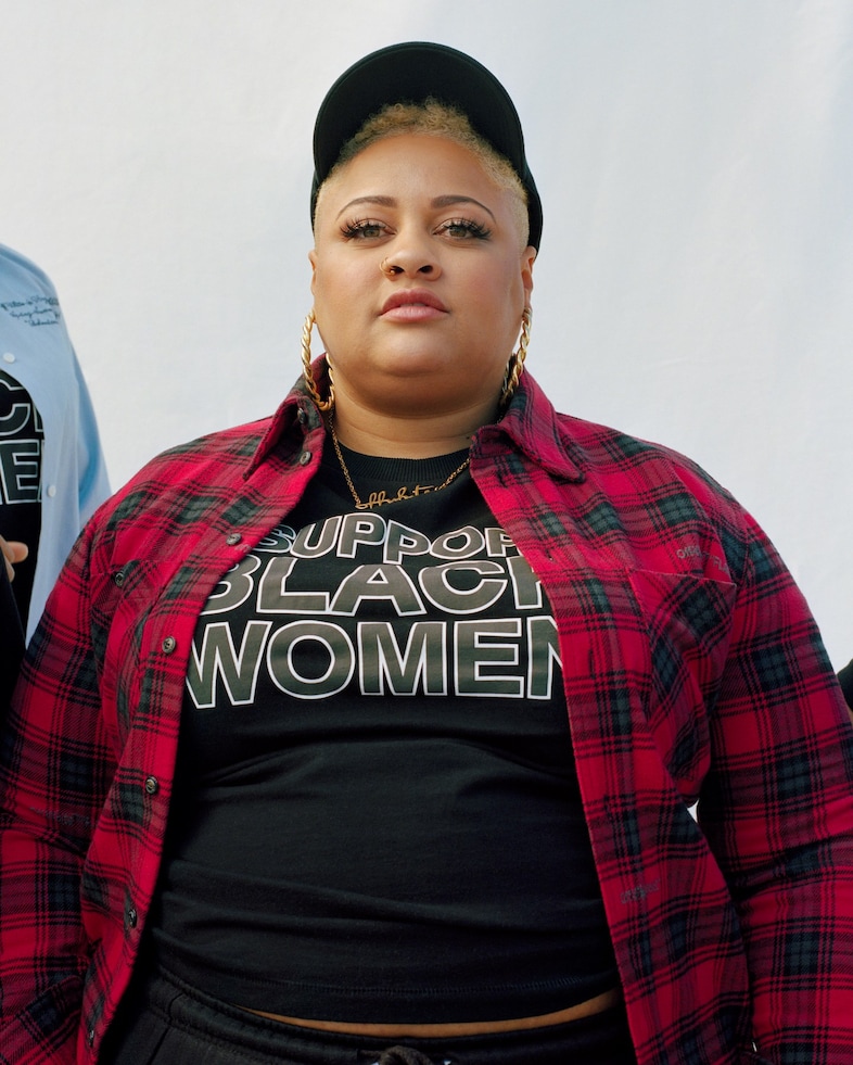 I Support Black Women by Trinice McNally and Off-White