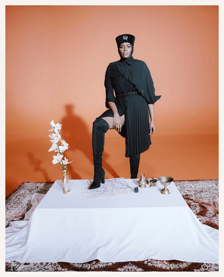 Thebe Magugu AW21 collection by Kristin-Lee Moolman 1