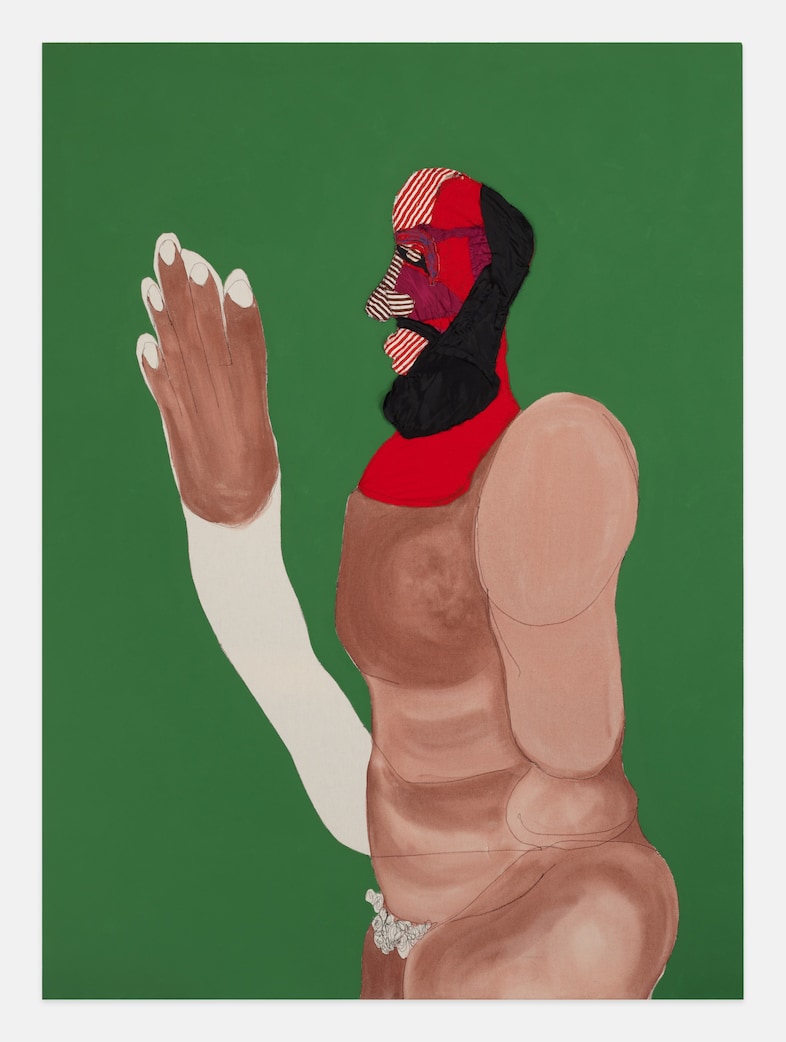 Tschabalala Self “Father” (2019) 1