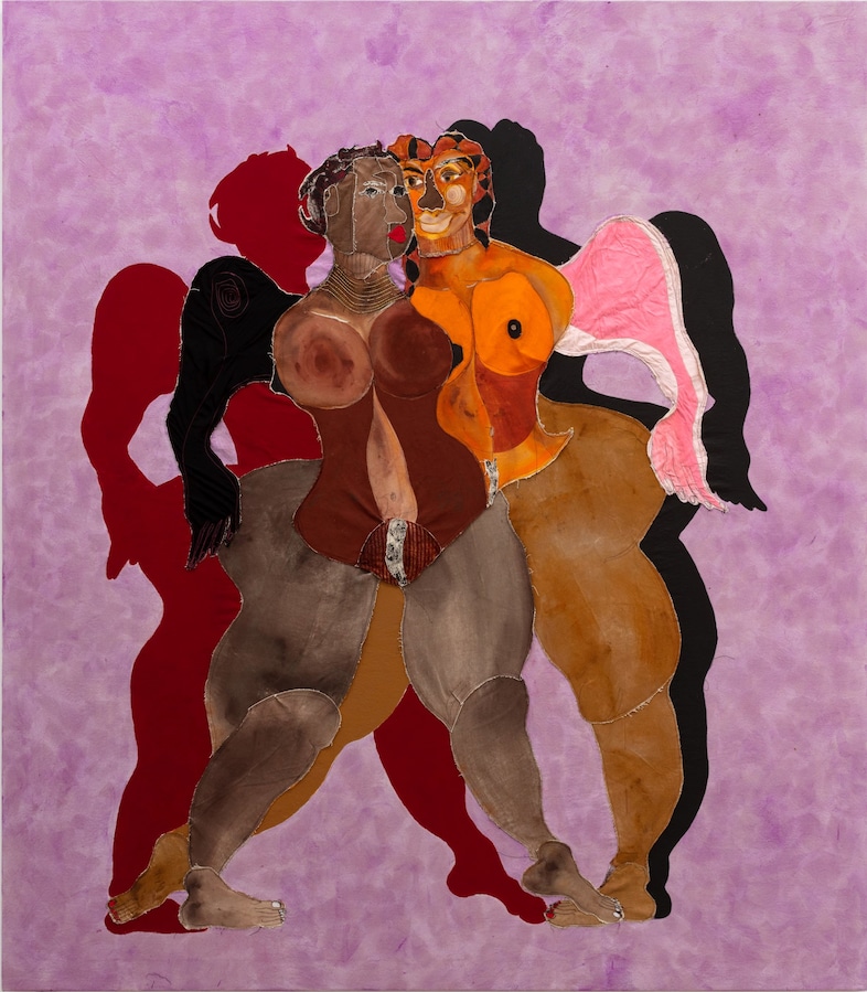 Tschabalala Self “Two Women” (2019) 4