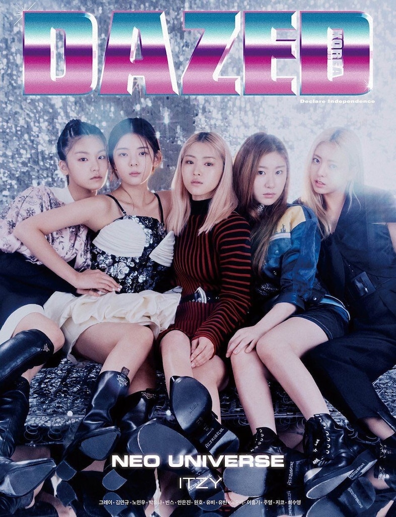 ITZY cover Dazed Korea 6 0