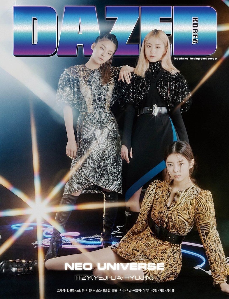 ITZY cover Dazed Korea 7 2