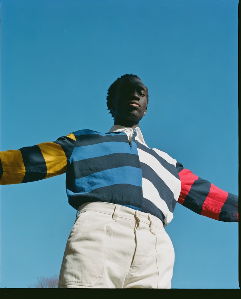 Wilson Oryema GANT Remake Heavy Rugger collection 4 3