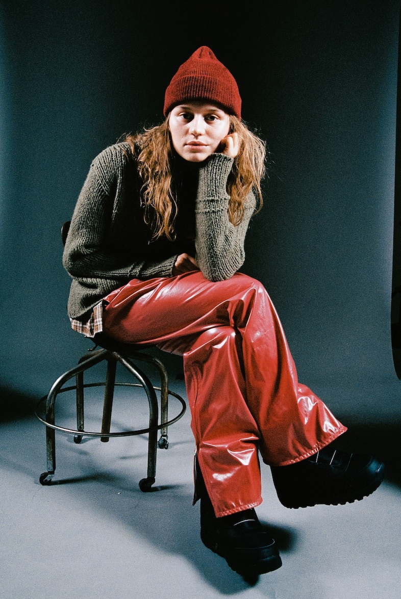girl in red