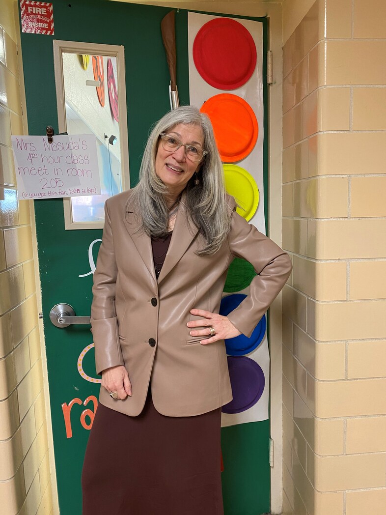 Mrs Masuda art teacher TikTok 