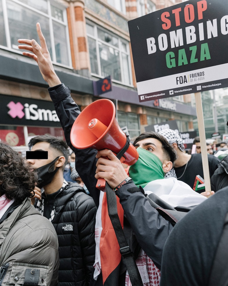 London’s Free Palestine protest 8 5