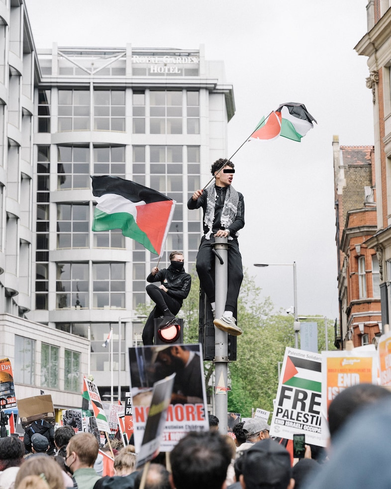 London’s Free Palestine protest 9 13