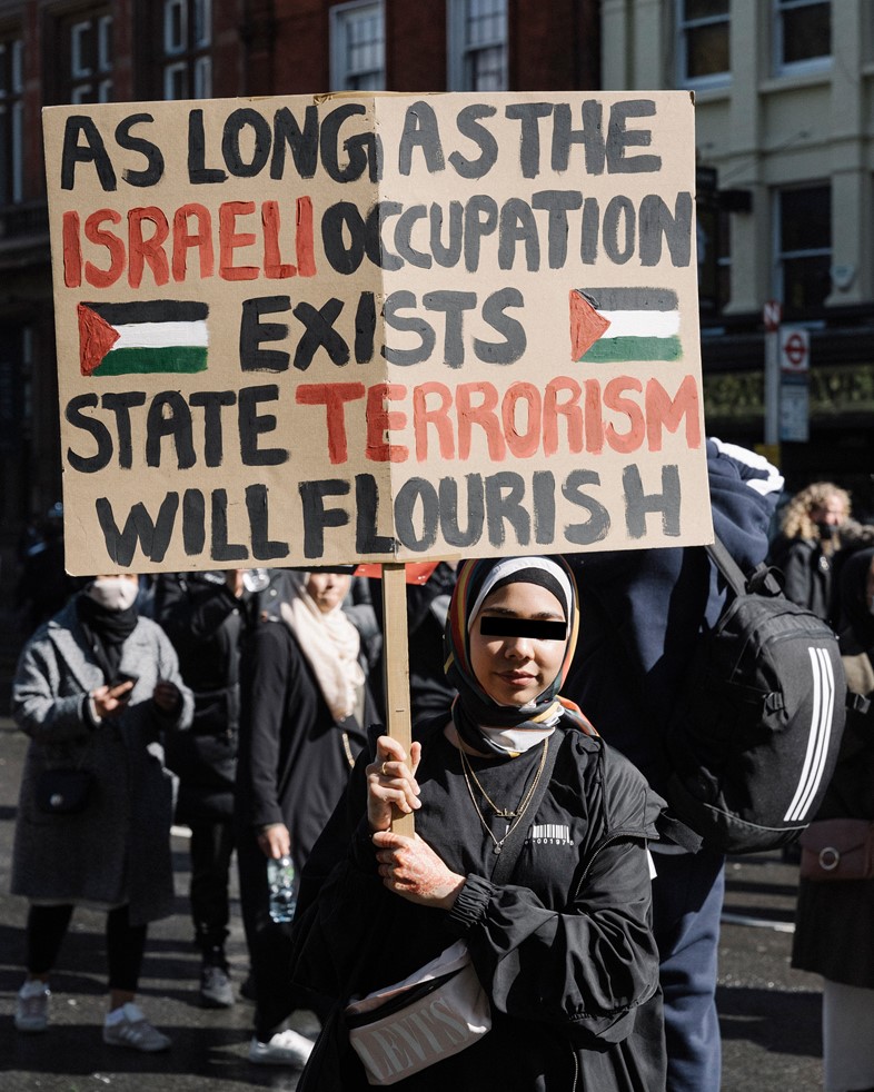 Free Palestine protest in London Dazed