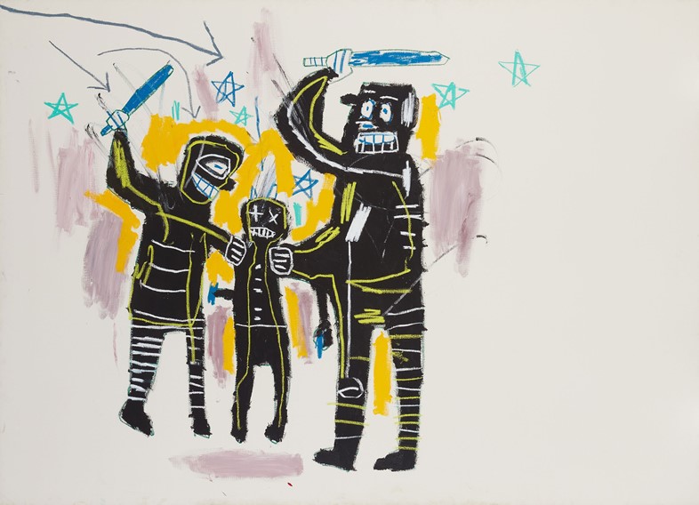 Jean-Michel Basquiat, Jailbirds (1983)