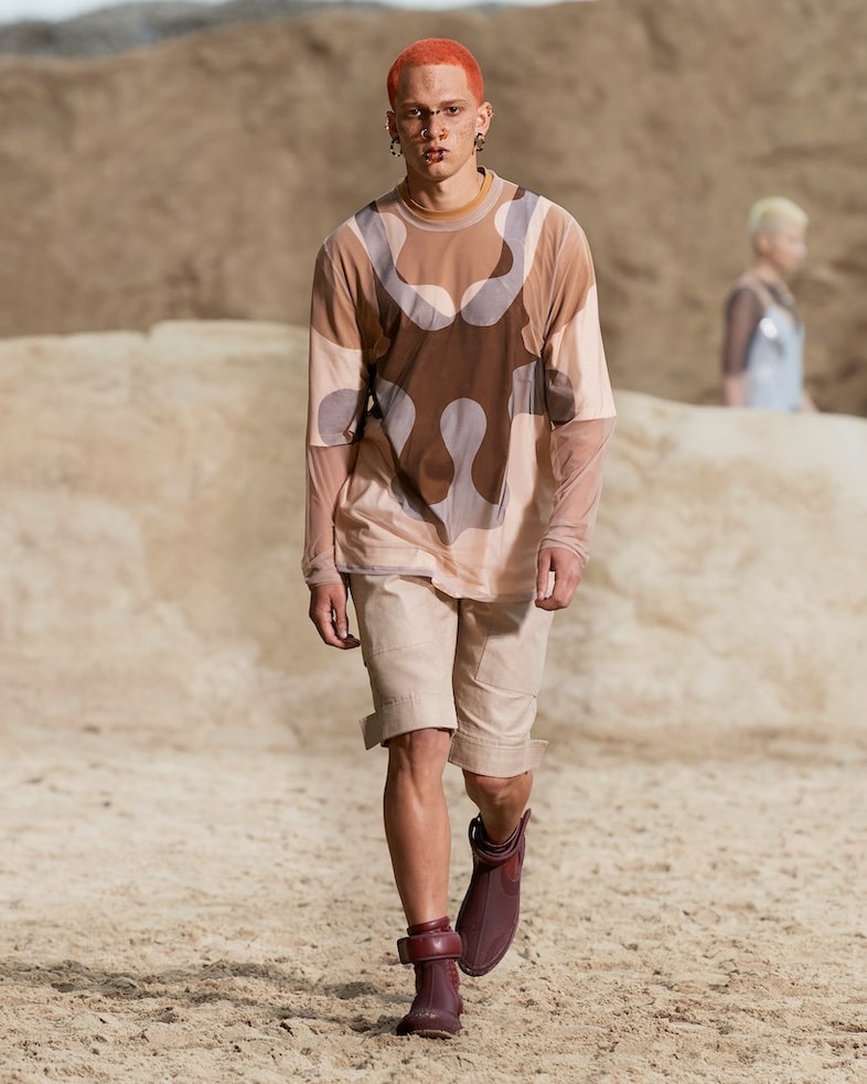 Burberry menswear SS22 collection by Riccardo Tisci 1