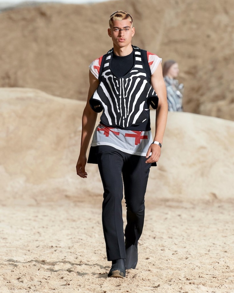 Burberry menswear SS22 collection by Riccardo Tisci 16
