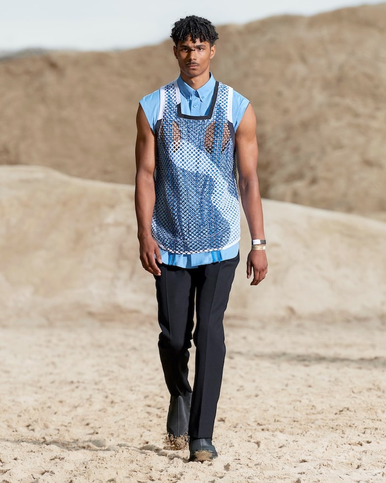 Burberry menswear SS22 collection by Riccardo Tisci 18