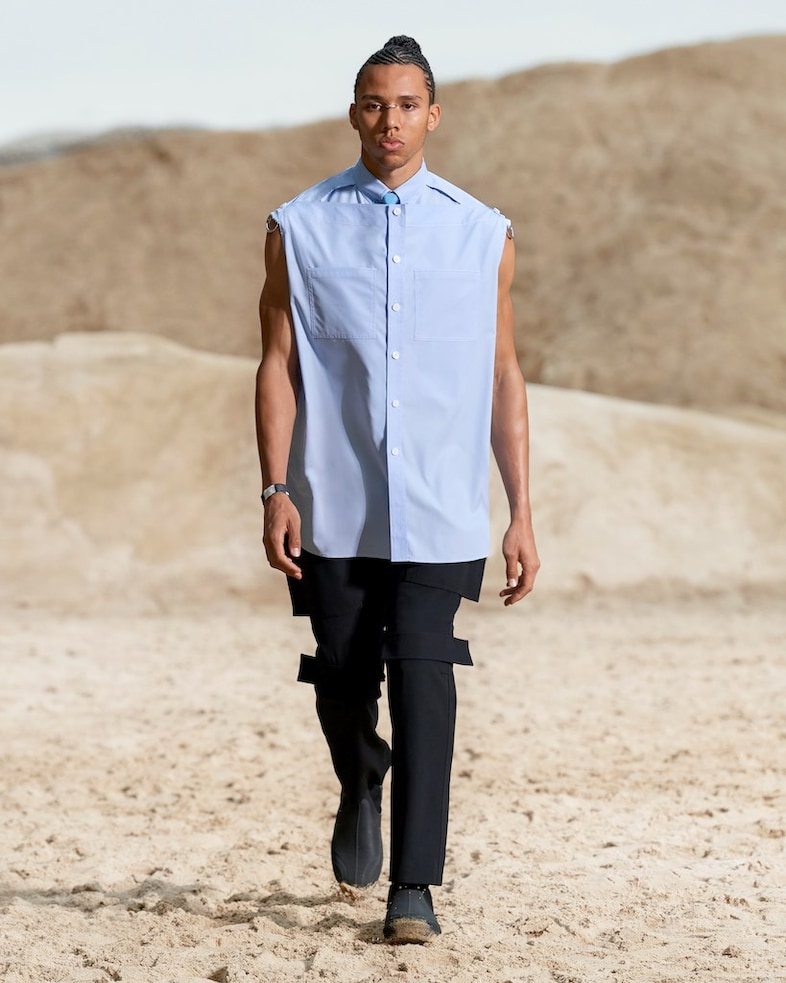 Burberry menswear SS22 collection by Riccardo Tisci 20