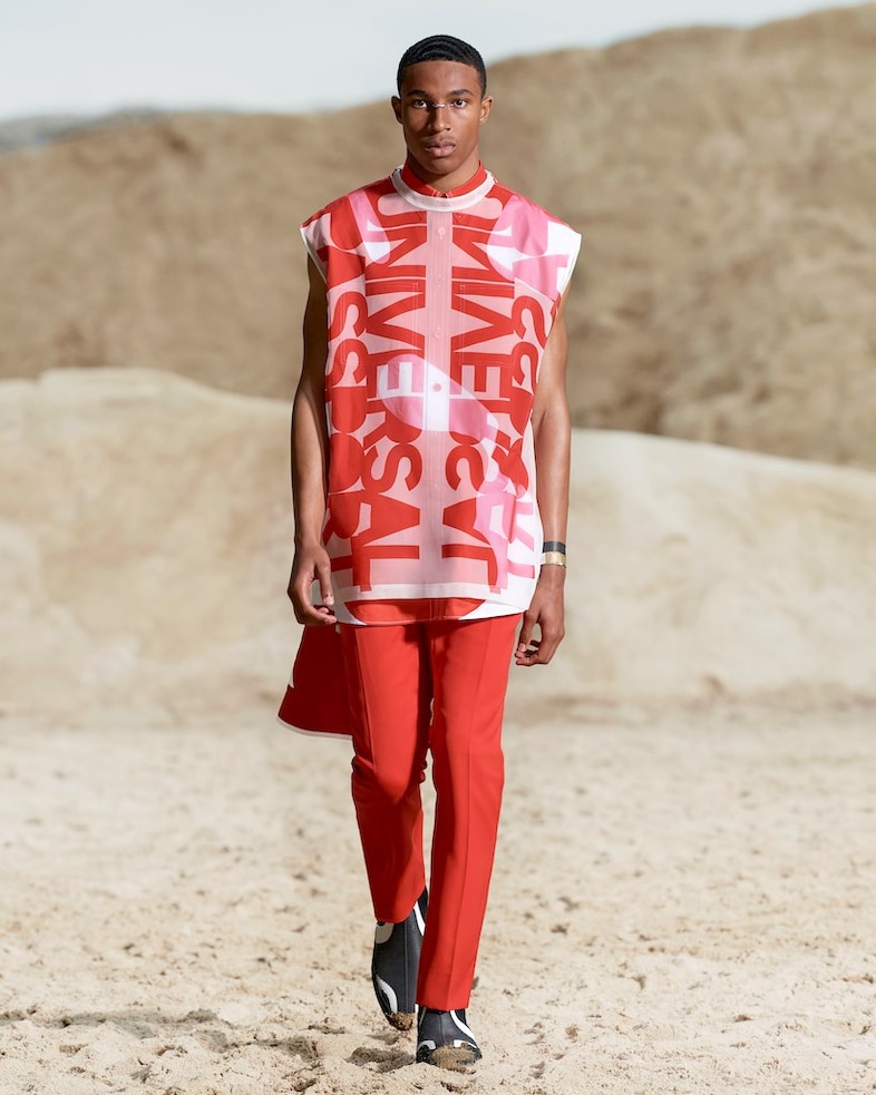 Burberry menswear SS22 collection by Riccardo Tisci 24