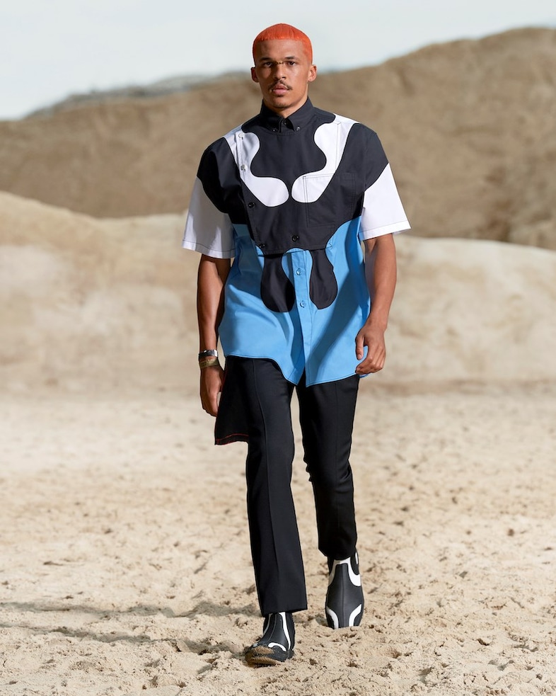 Burberry menswear SS22 collection by Riccardo Tisci 25