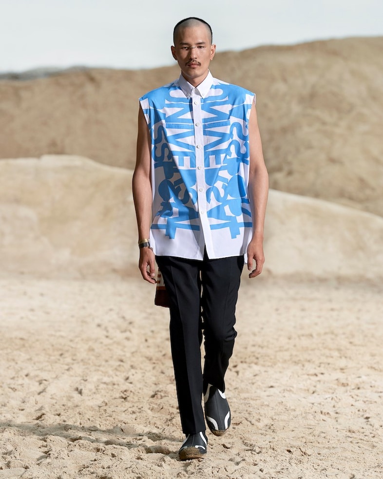 Burberry menswear SS22 collection by Riccardo Tisci 26