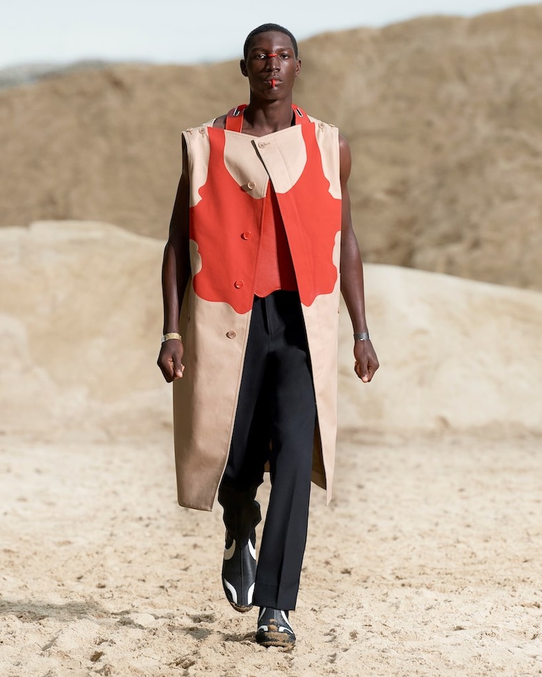 Burberry menswear SS22 collection by Riccardo Tisci 29