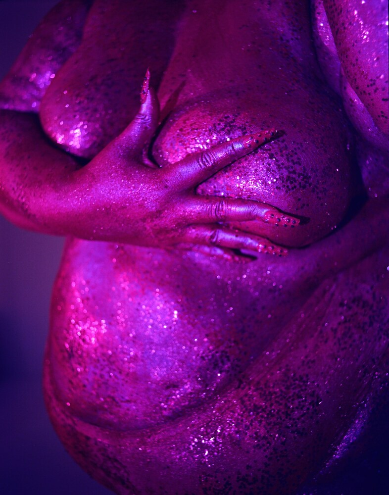Exhibit social media censorship of fat bodies series 13
