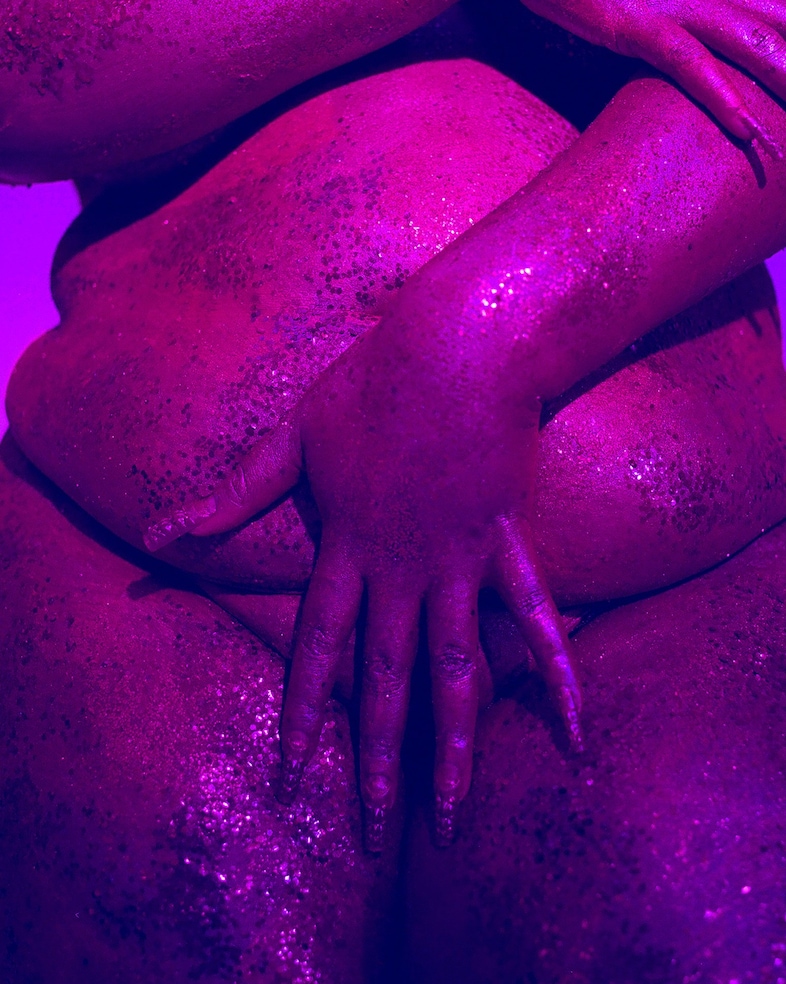 Exhibit social media censorship of fat bodies series 21