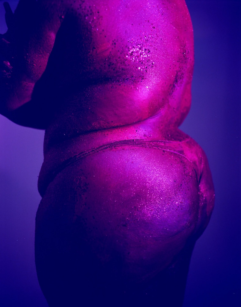 Exhibit social media censorship of fat bodies series 24