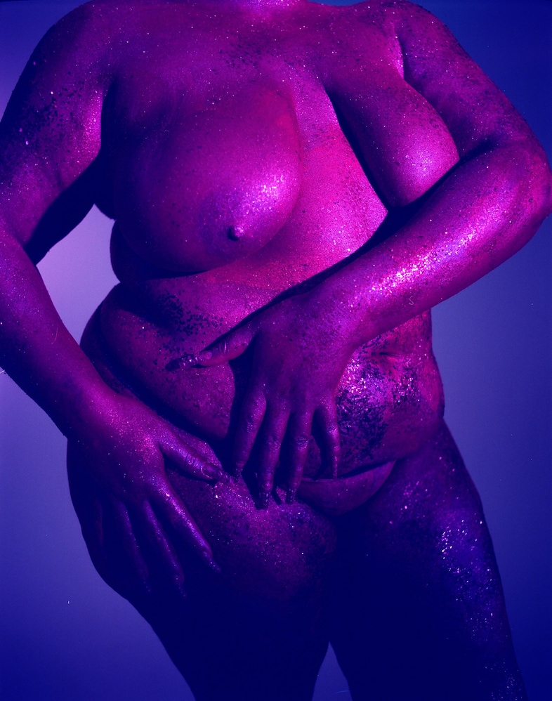 Exhibit social media censorship of fat bodies series 27