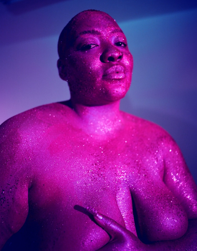 Exhibit social media censorship of fat bodies series 29