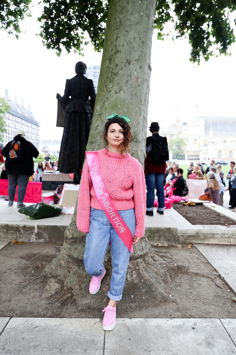 Texas abortion ban protest in London 19