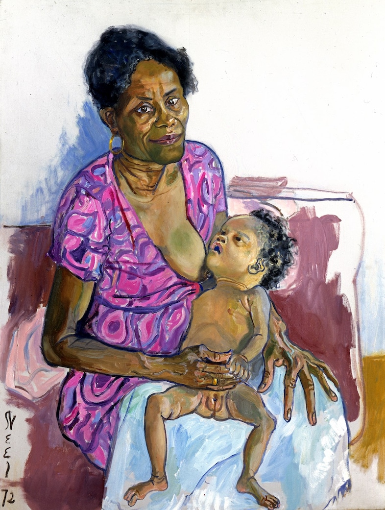 Alice Neel, “Carmen and Judy” (1972)