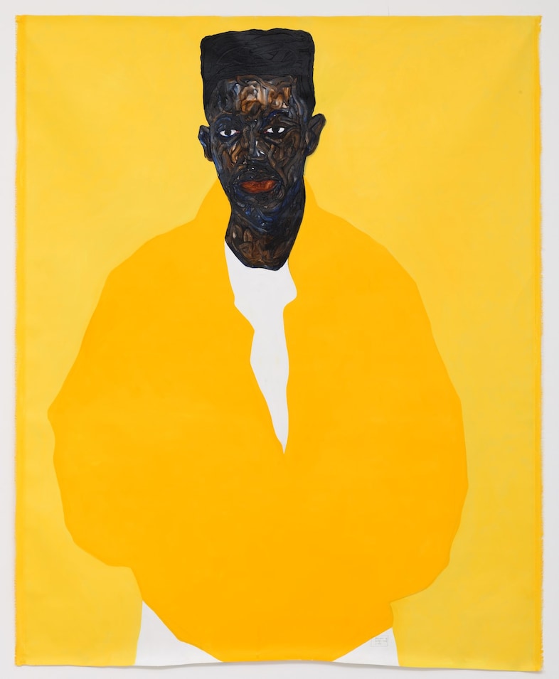 Amoako Boafo, “Jordan Mbuyamba” 13