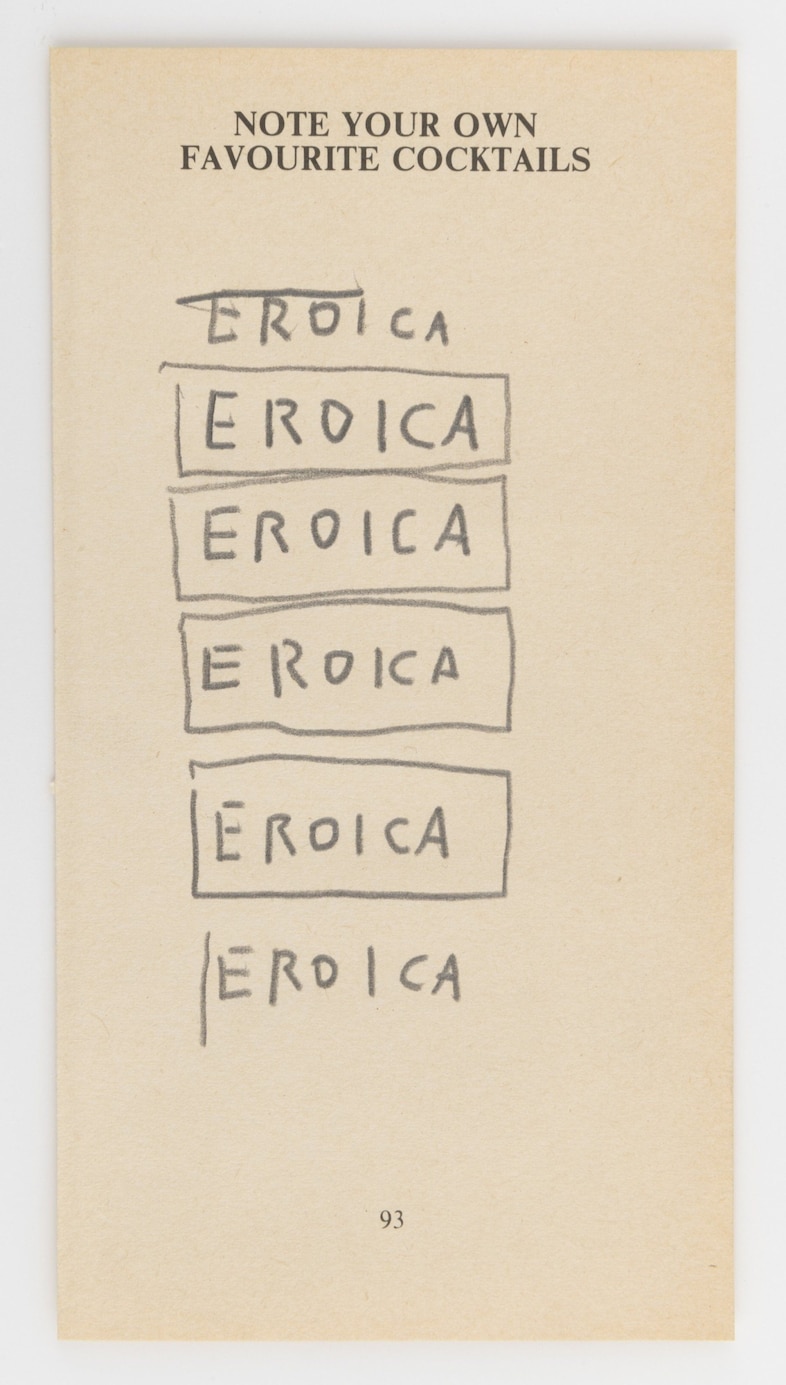 Jean-Michel Basquiat, Untitled (Harry’s ABC)