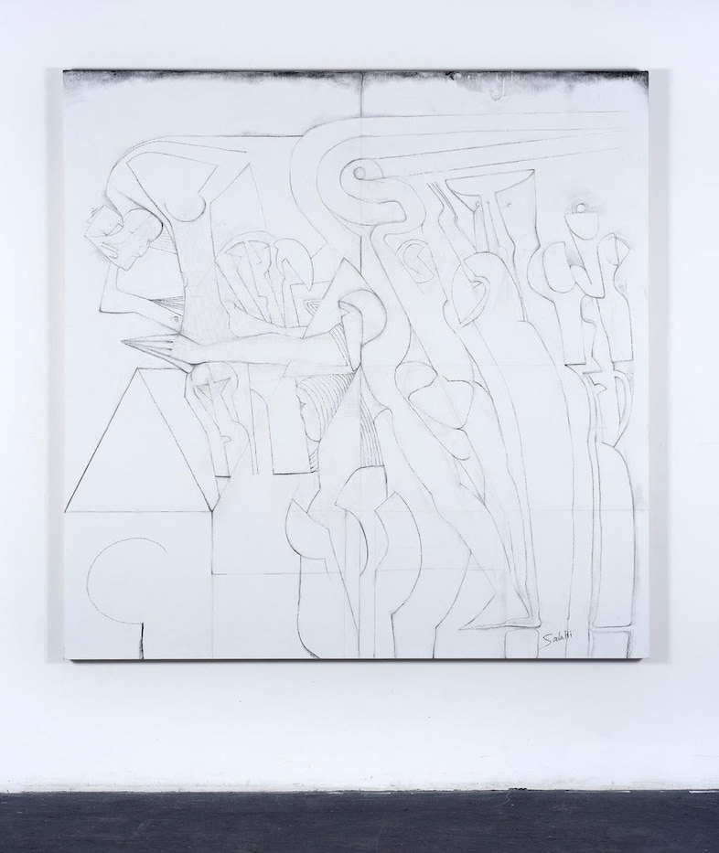 Ibrahim El-Salahi, “Reborn Sound of Childhood Dreams IV” 7