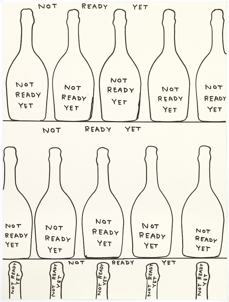 David Shrigley x Ruinart Unconventional Bubbles 10
