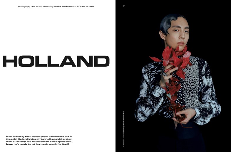 Holland interview from the autumn 2019 issue of Dazed
